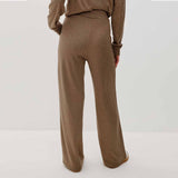 Bløde sweatpant med brede ben i brun fra Rails