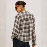 RAILS Malin skjorte - Birch Hickory