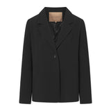 RUE DE TOKYO Cici heavy crepe jakke - sort