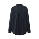 RUE DE TOKYO Shelby poplin skjorte - dark navy