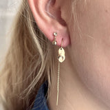 LELEAH Rin ørering - guld