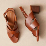 RIVECOUR 551 sandaler - cognac