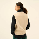 RUE DE TOKYO Cas Teddy vest - Ecru