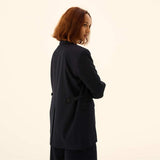 RUE DE TOKYO Corella Solid Tailoring blazer jakke - Navy