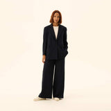 RUE DE TOKYO Corella Solid Tailoring blazer jakke - Navy