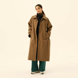 RUE DE TOKYO Cory Trench frakke - Dark Brown