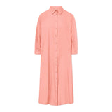 Ferskenfarve skjortekjole fra Rue de Tokyo