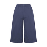 RUE DE TOKYO Peche poplin shorts - dark navy