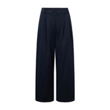 RUE DE TOKYO Prudie twill bukser - dark navy