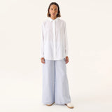 RUE DE TOKYO Shelby patterned skjorte - hvid