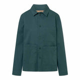 RUE DE TOKYO Cameron Twill jakke - Dark Pine Green