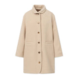 RUE DE TOKYO Cedar Teddy frakke - ecru