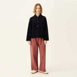 RUE DE TOKYO Chira heavy corduroy jakke - ink navy