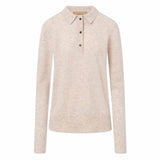 RUE DE TOKYO Kura Merino strik - Beige Melange
