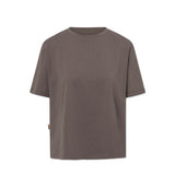 RUE DE TOKYO Trish light cotton jersey t-shirt - Taupe