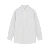 SKALL STUDIO Edgar skjorte - gul/blå striber