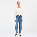 SKALL STUDIO Allison cropped jeans - Slouchy Blue
