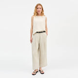 SKALL STUDIO Bob bukser - light linen