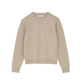 SKALL STUDIO Cameron jumper strik - beige mouliné