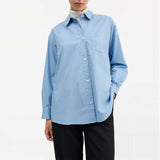 SKALL STUDIO Edgar skjorte - Sky blue