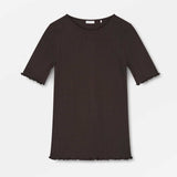 SKALL STUDIO Edie t-shirt - dark brown