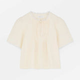 SKALL STUDIO Freesia bluse - Buttermilk