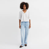SKALL STUDIO Magnolia bluse - hvid