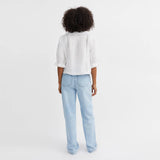 SKALL STUDIO Magnolia bluse - hvid