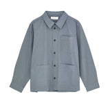 SKALL STUDIO O'Keefe skjorte - vintage blue