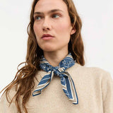 SKALL STUDIO Classic scarf 55x55 - dark navy