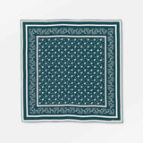 SKALL STUDIO classic scarf 90x90 - pine green