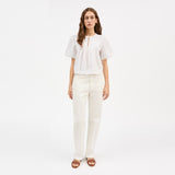 SKALL STUDIO Freesia bluse - hvid