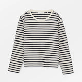 SKALL STUDIO Loui oversized bluse - dark navy/hvid