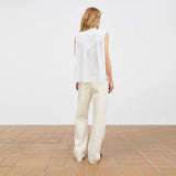 Luftig top i hvid fra Skall Studio