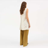 SKALL STUDIO Talia kjole - Antique hvid