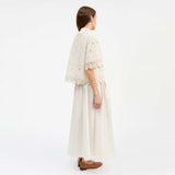 SKALL STUDIO Talia skjorte - Antique hvid