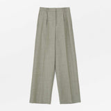 Merinosuld bukser med nålestrib fra Skall Studio