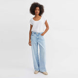 SKALL STUDIO Willow wide jeans - worn light blue