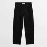 SKALL STUDIO Allison cropped jeans - sort