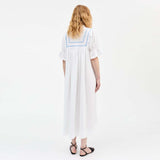 SKALL STUDIO Bonne kjole - Optic white