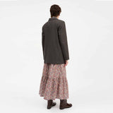 SKALL STUDIO Joan blazer jakke - Brown/Black Pinstripe