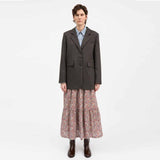 SKALL STUDIO Joan blazer jakke - Brown/Black Pinstripe