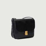 SOEUR Bellissima Maxi Lizard taske - sort