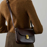 SOEUR Bellissima Mini taske - chocolate brun