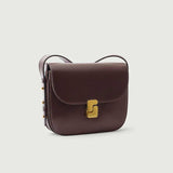 SOEUR Bellissima Mini taske - chocolate brun