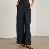 SOEUR Bristol bukser - Navy blå