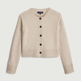 SOEUR Virginia cardigan - Ecru melange