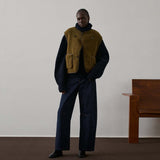 SOEUR Floyd vest - kaki