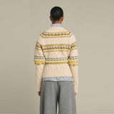 SOEUR Luis strik - Multico Beige striber
