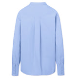 RUE DE TOKYO Sofie poplin skjorte - Bel Air blå